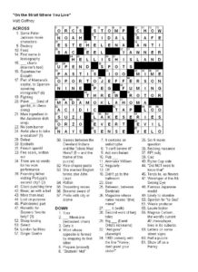 Printable Daily Commuter Crossword Puzzle_92167