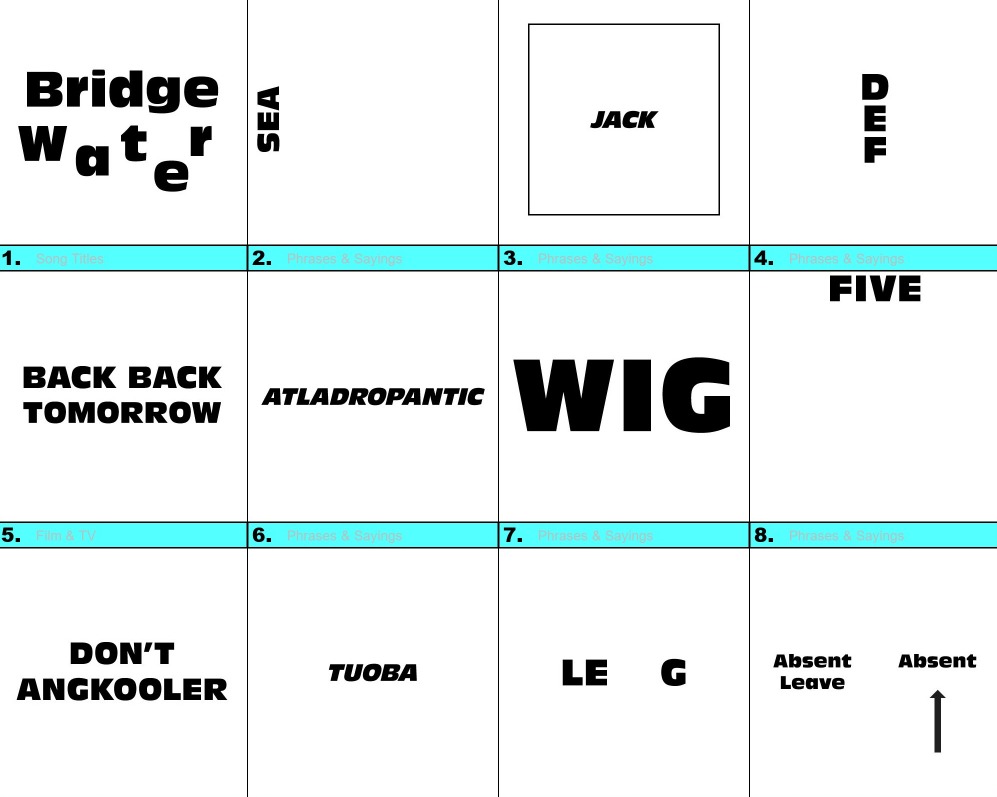 Printable Dingbats With Answers_25523