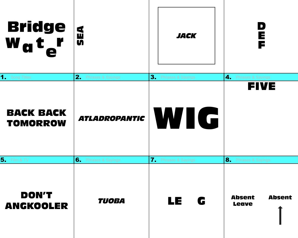 Printable Dingbats With Answers Printable JD