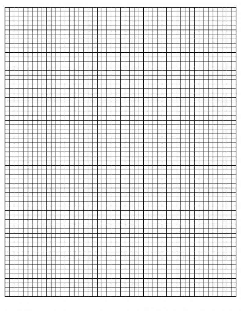 Printable Metric Graph Paper 1mm_25166