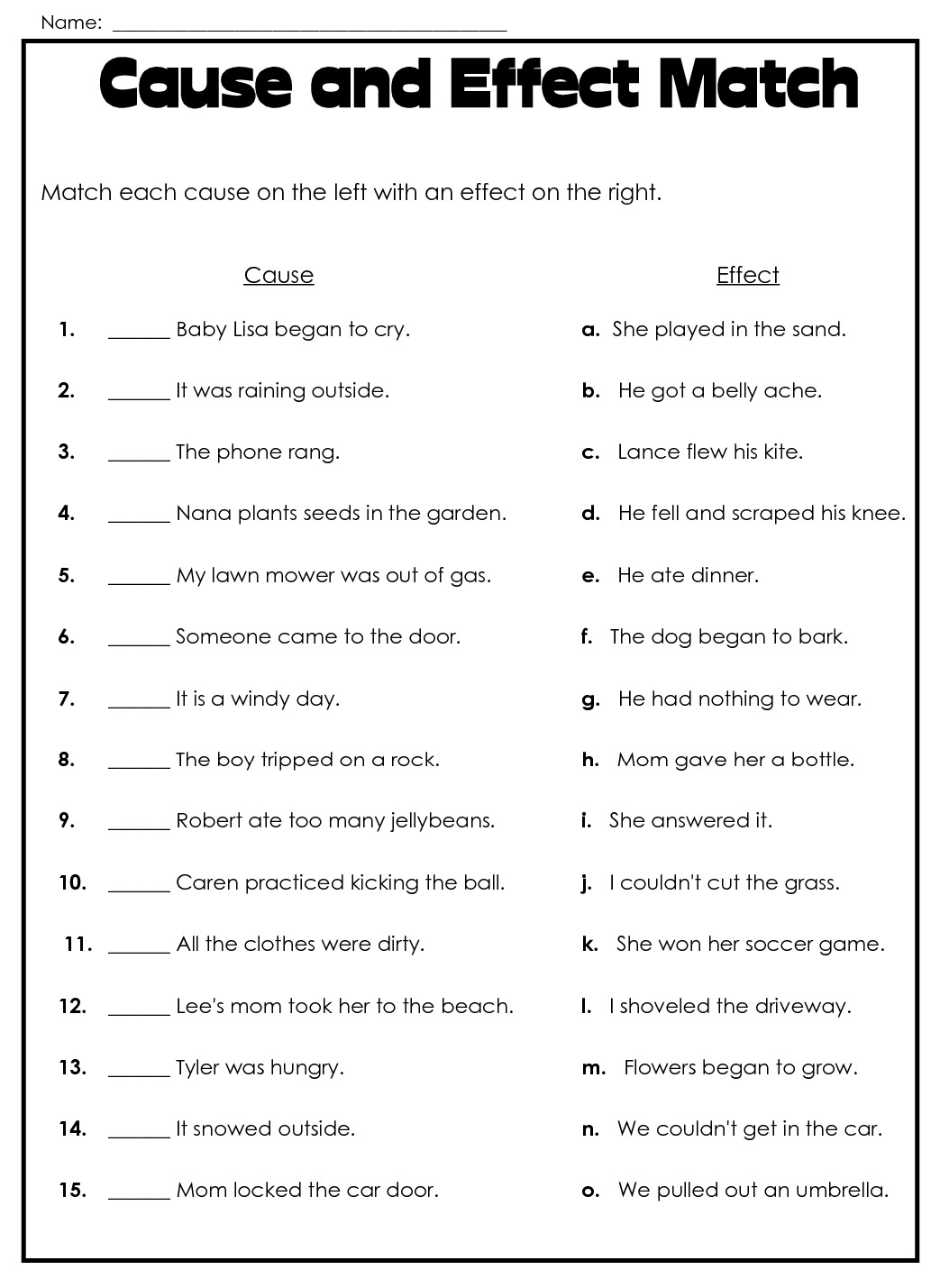 Printable Science Reading Comprehension - Printable JD