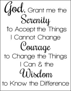 Serenity Prayer Printable - Printable JD