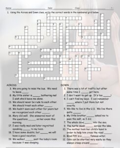 Printable Casual Interactive Daily Crossword_98216