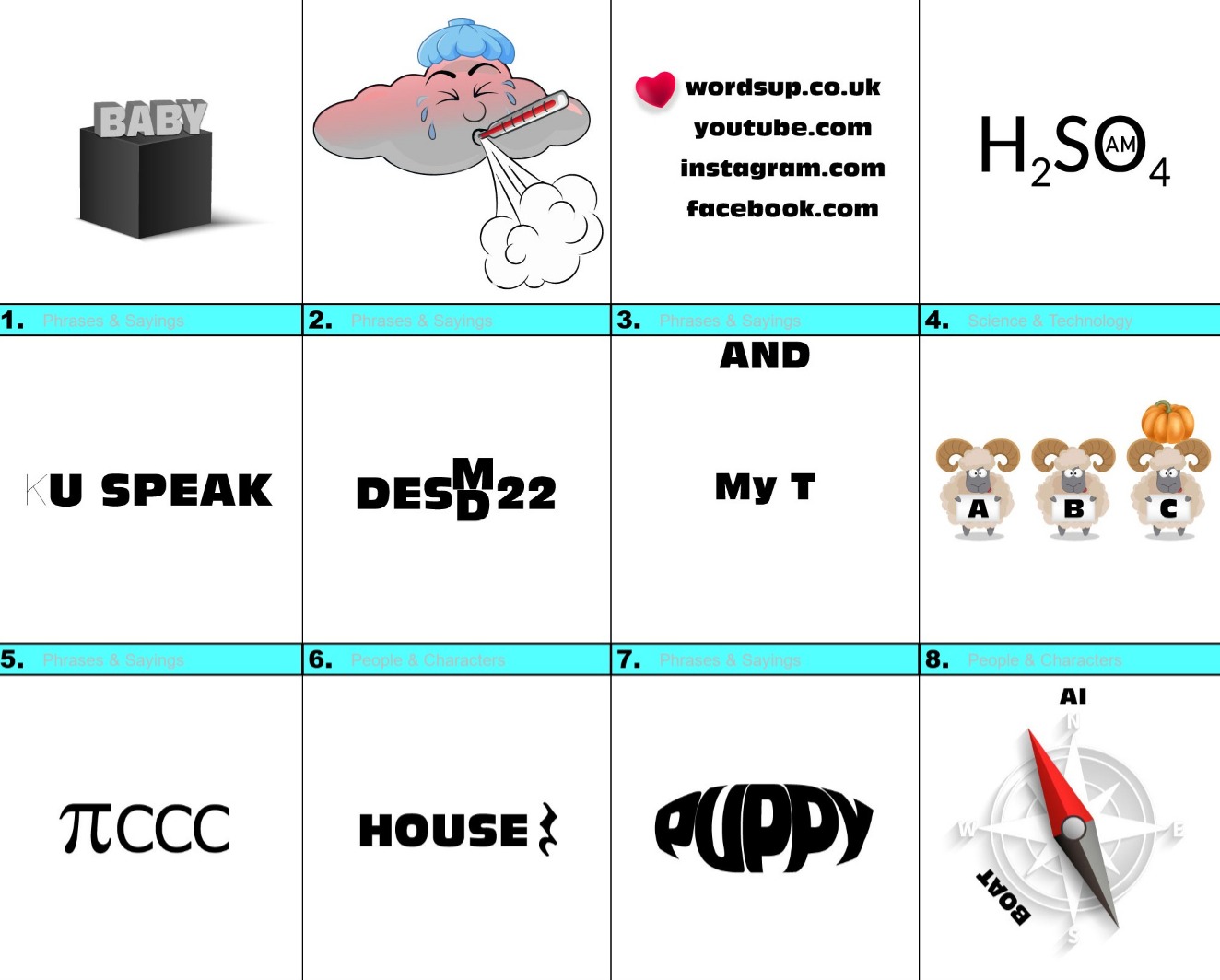 Printable Dingbats For Kids With Answers_15239