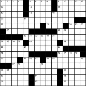 Printable Globe And Mail Crossword_26944