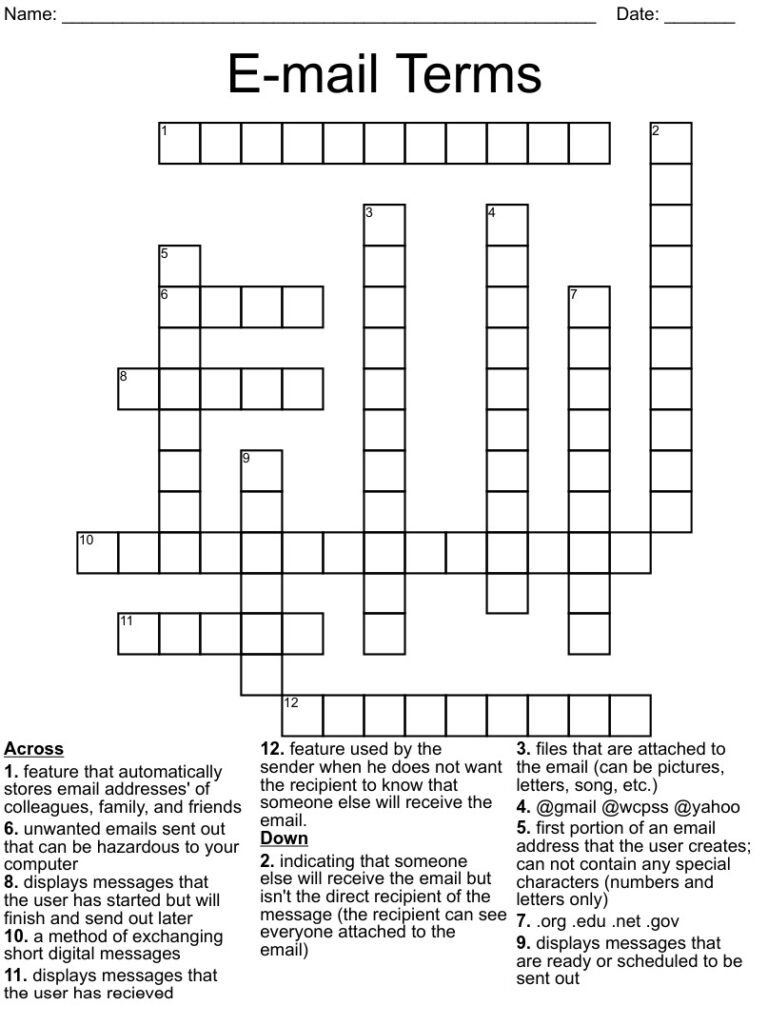 Printable globe and mail crossword printable jd