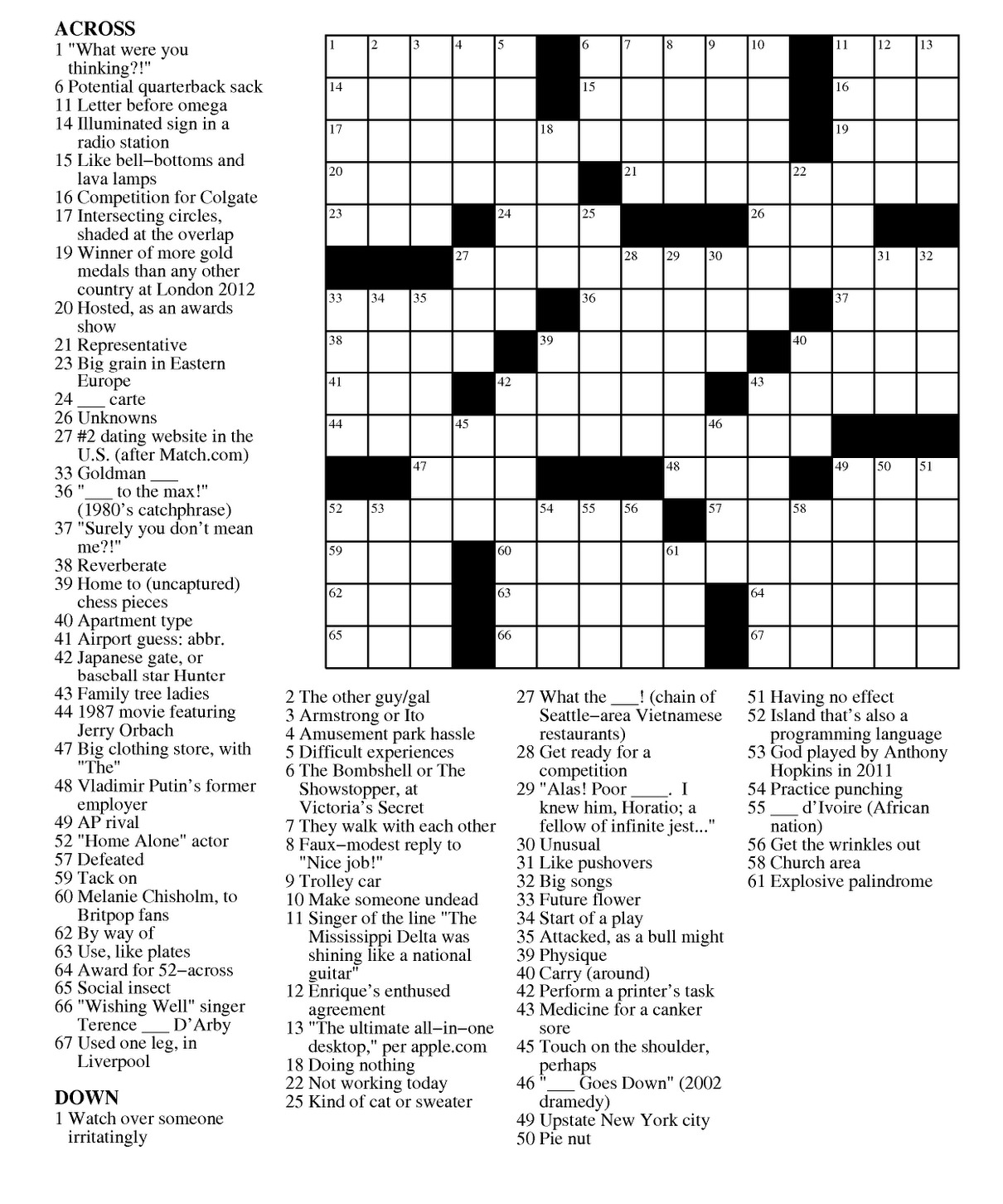 Printable Nea Crossword Puzzle_25199