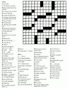 Printable Nea Crossword Puzzle_59244