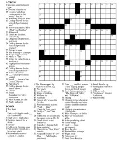Printable Toronto Star Crossword Puzzle Today_15169