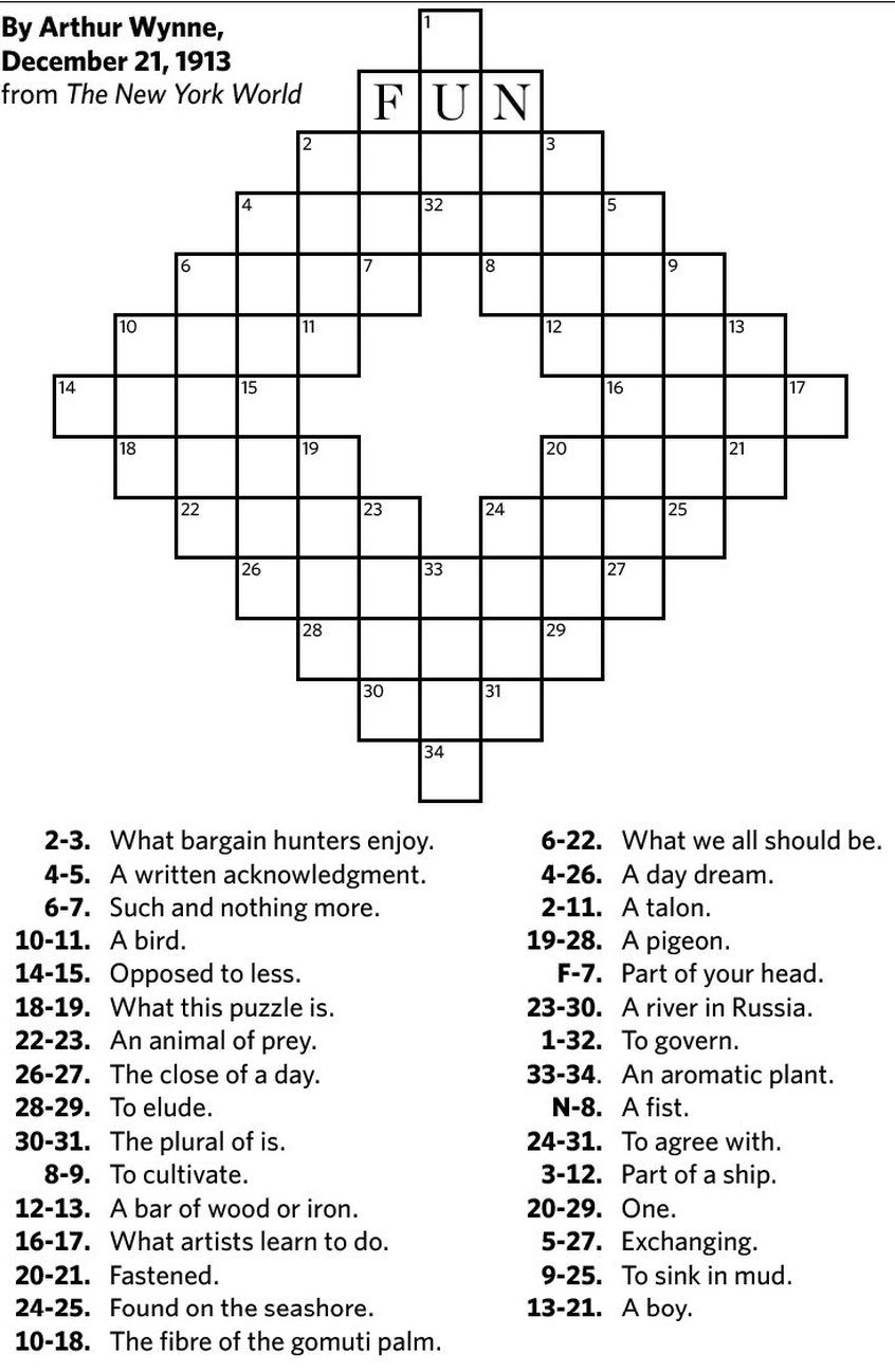 Printable Toronto Star Crossword Puzzle Today Printable JD