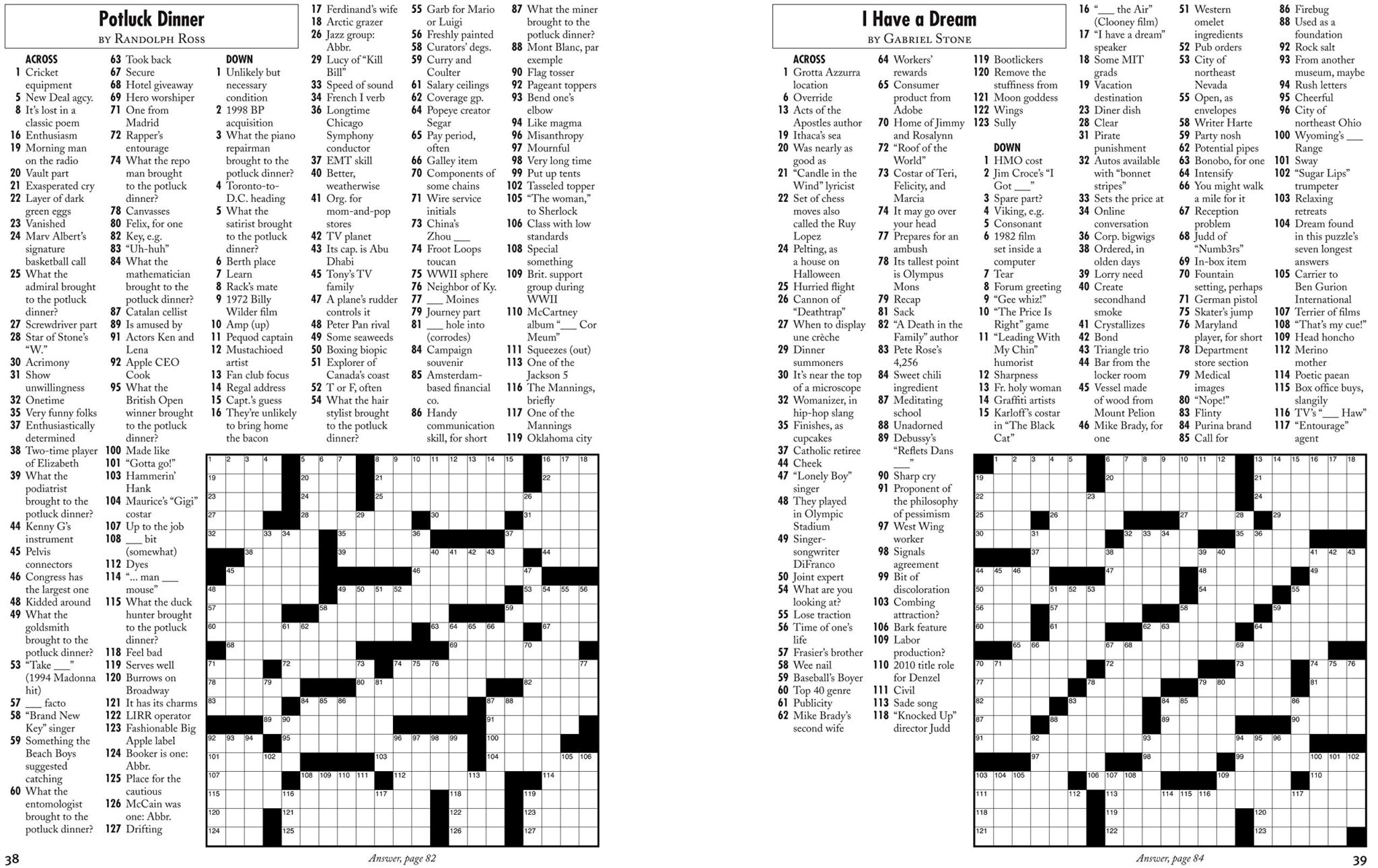 Printable Wall Street Journal Crossword Contest Printable JD