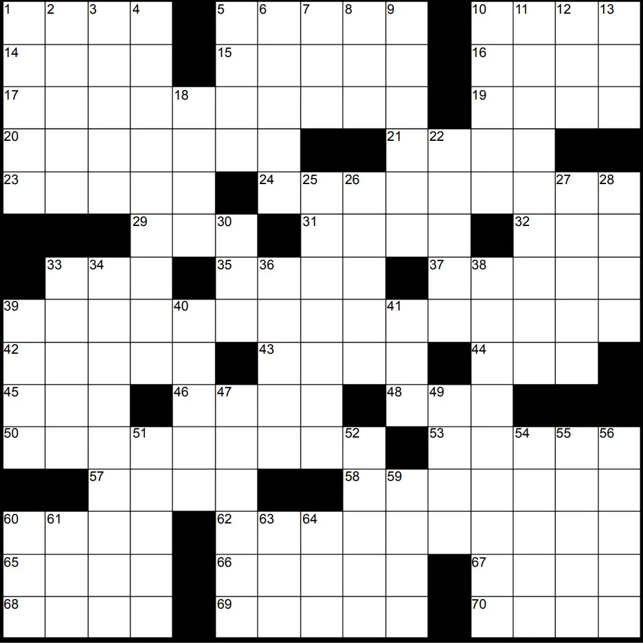 Printable Washington Post Crossword Daily Crossword Printable JD