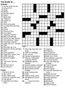 Printable Chicago Times Crossword
