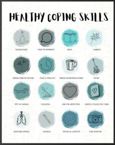 Printable Coping Skills Handouts For Teens