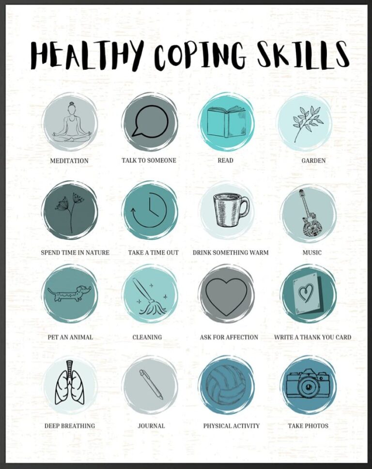 Printable Coping Skills Handouts For Teens - Printable JD