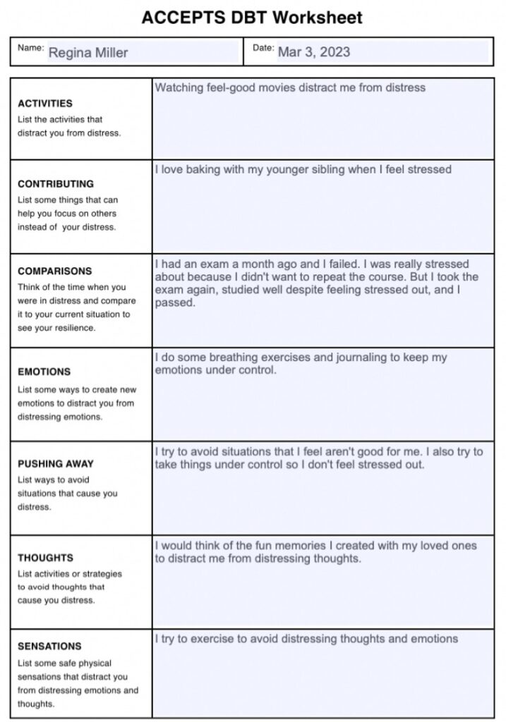 Printable DBT Handouts