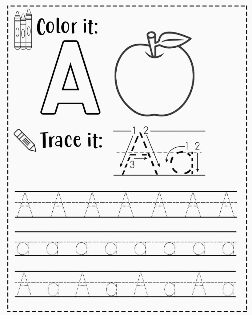 Printable Free Alphabet Tracing Worksheets - Printable JD