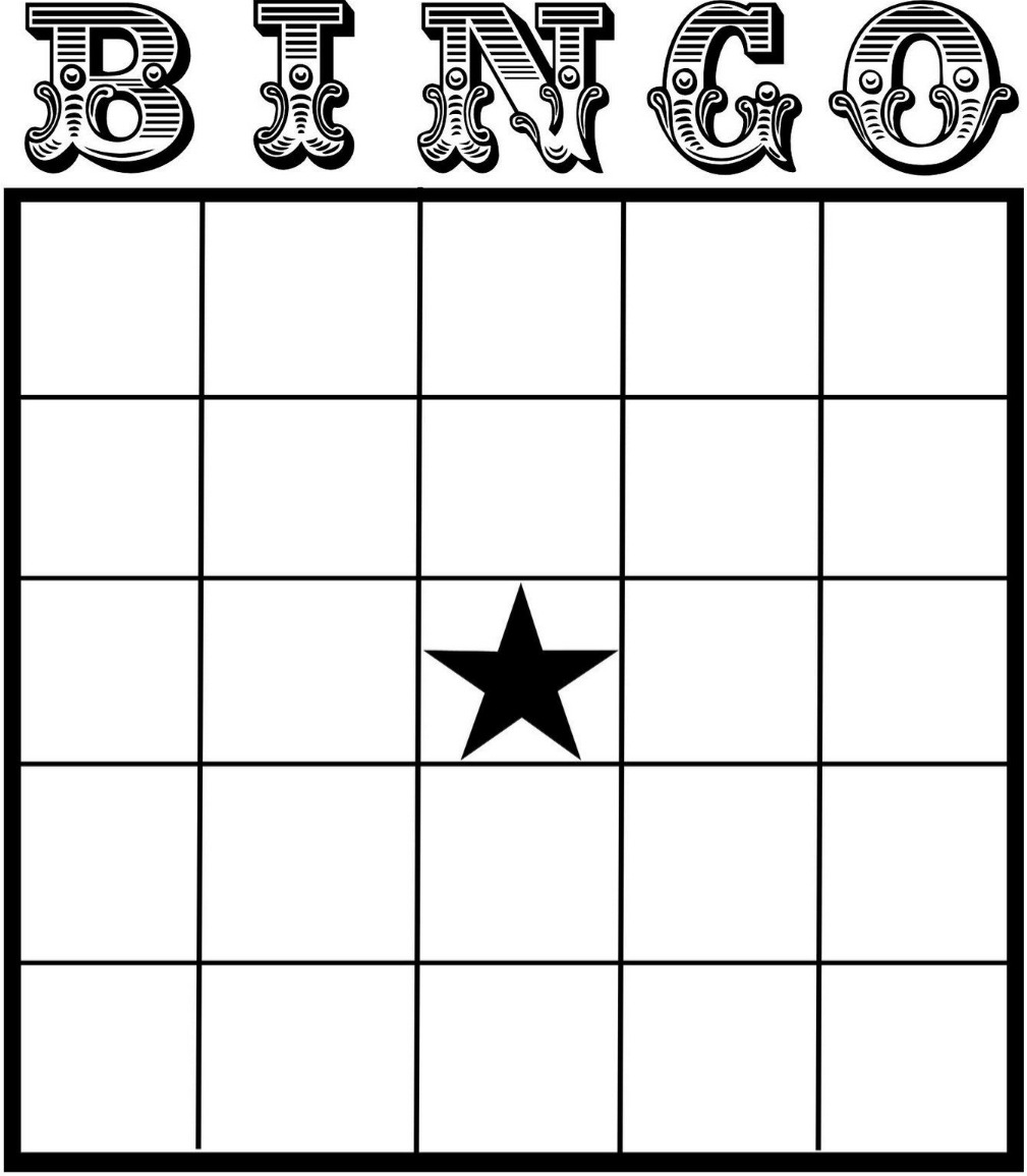 Printable Free Bingo Print Out Sheets
