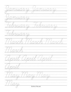 Printable Improve Your Handwriting Adults Worksheets
