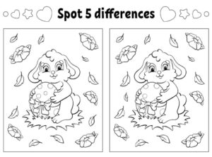 Printable Spot The Difference Worksheets - Printable JD