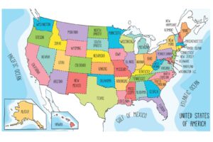 Printable US Map