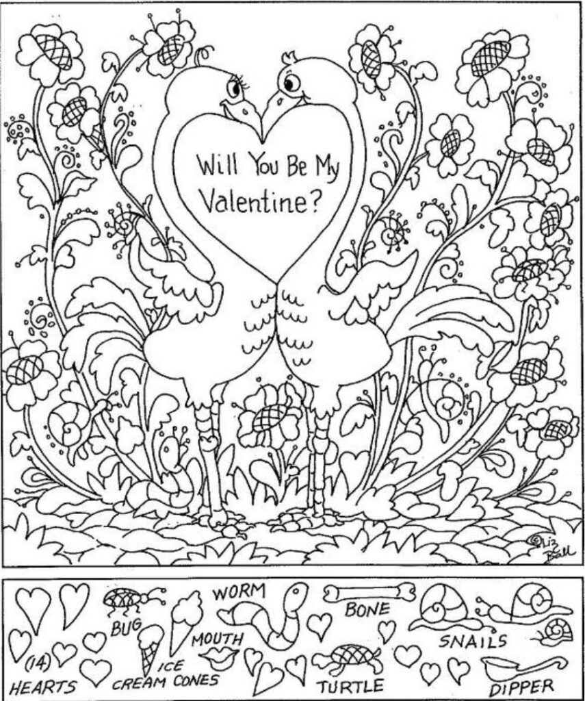 Printable Adult Hidden Object Pages To Print Free