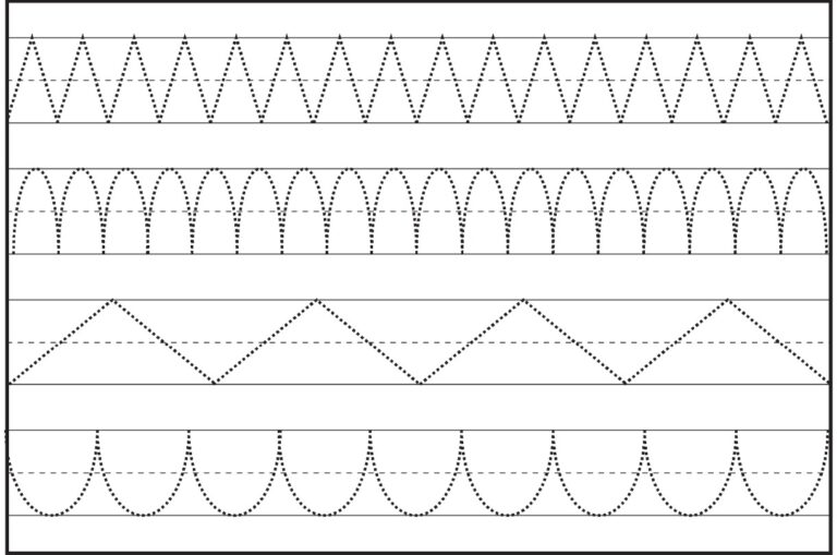 Printable Lines Tracing For Toddlers Printable JD