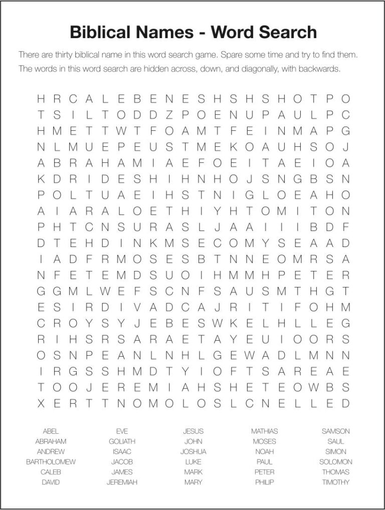 printable-medium-difficulty-word-search